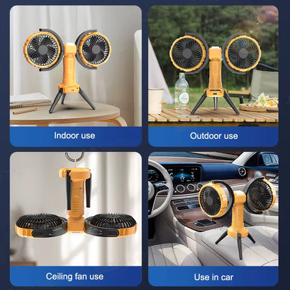 Outdoor Rechargeable Cooling Fan