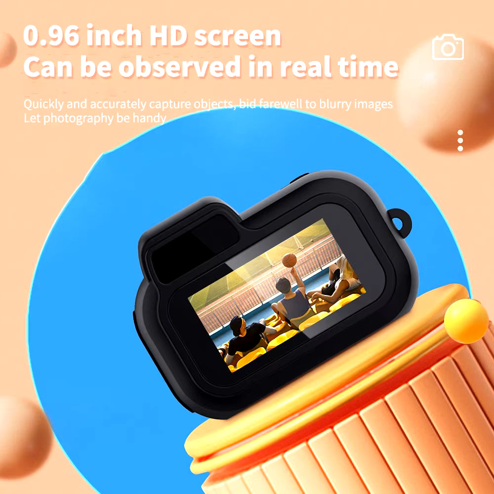 Mini Camera with Screen Indoor Home